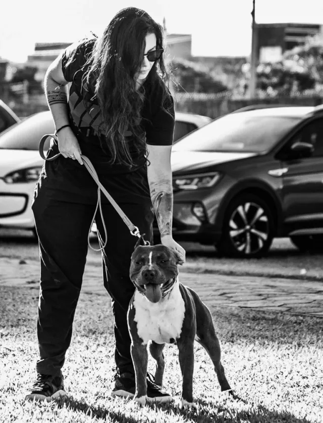 Beatriz Mattos, treinadora comportamental canina